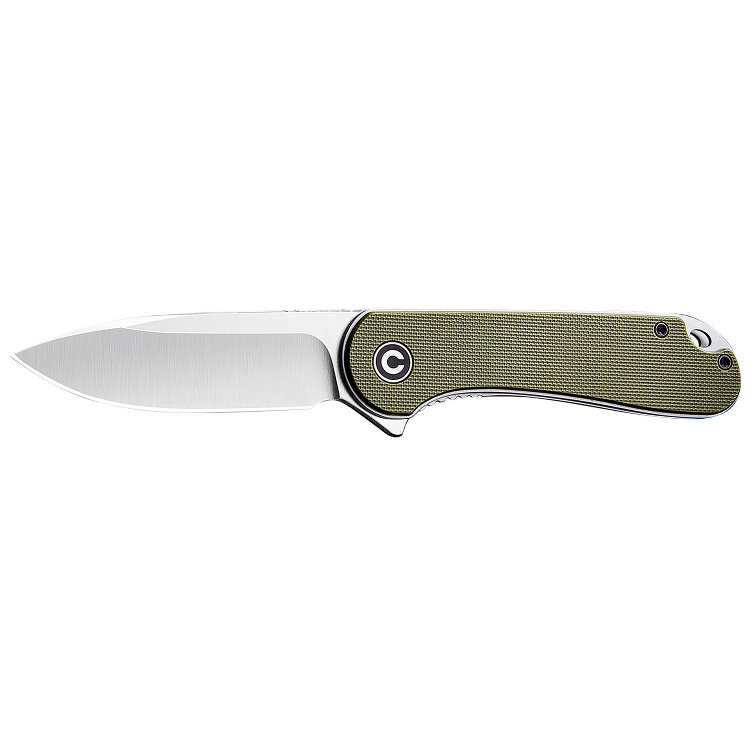Civivi C907E Elementum 2.96 Green G10/SATIN D2 Liner Lock