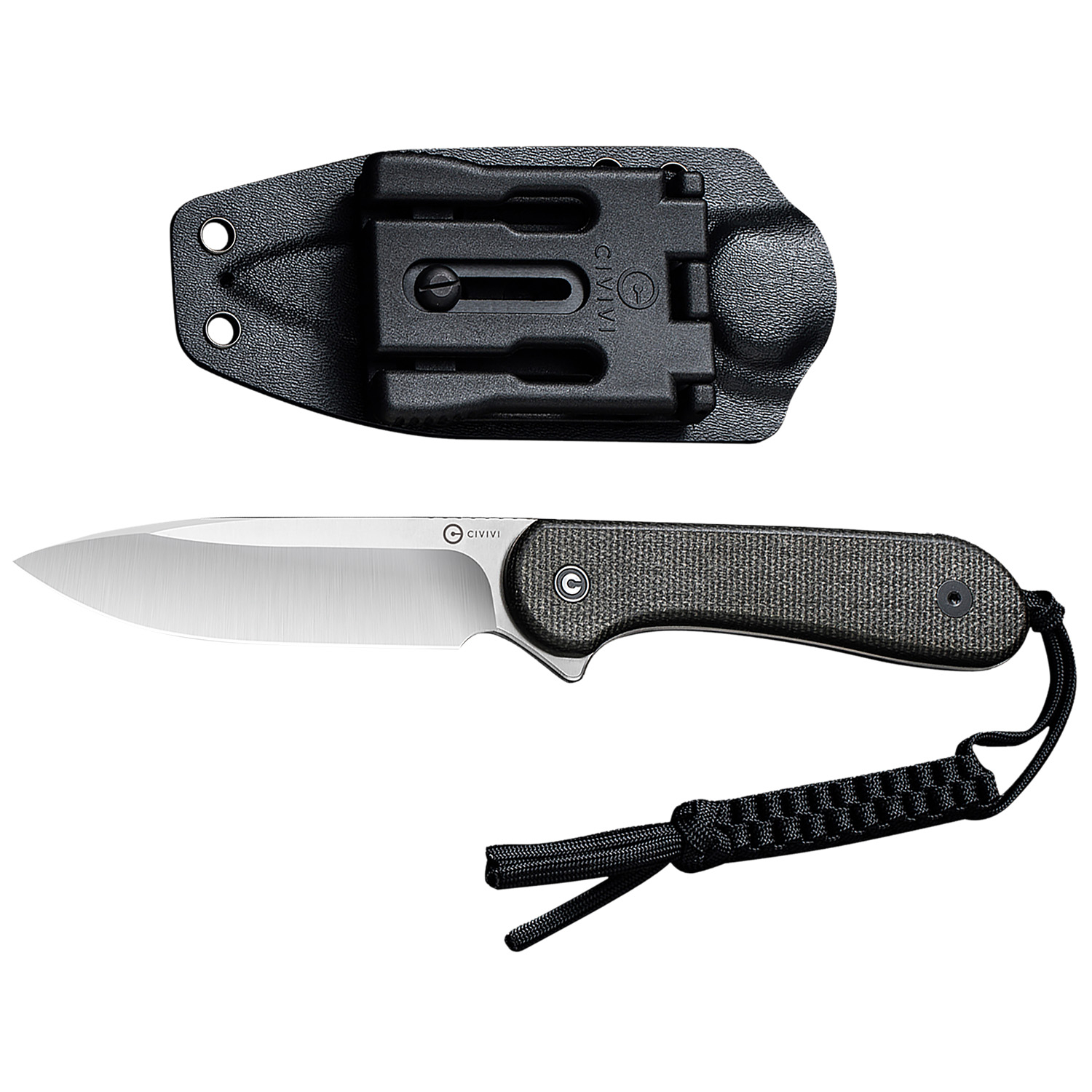 Civivi C2105B Elementum Fixed Blade 3.98 Dark Green