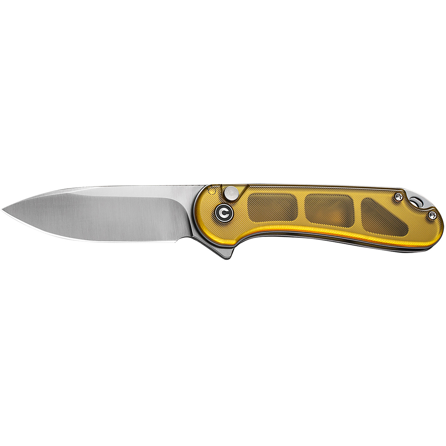 Civivi Elementum Ii 2.96 Polished Ultem Button Lock Knife