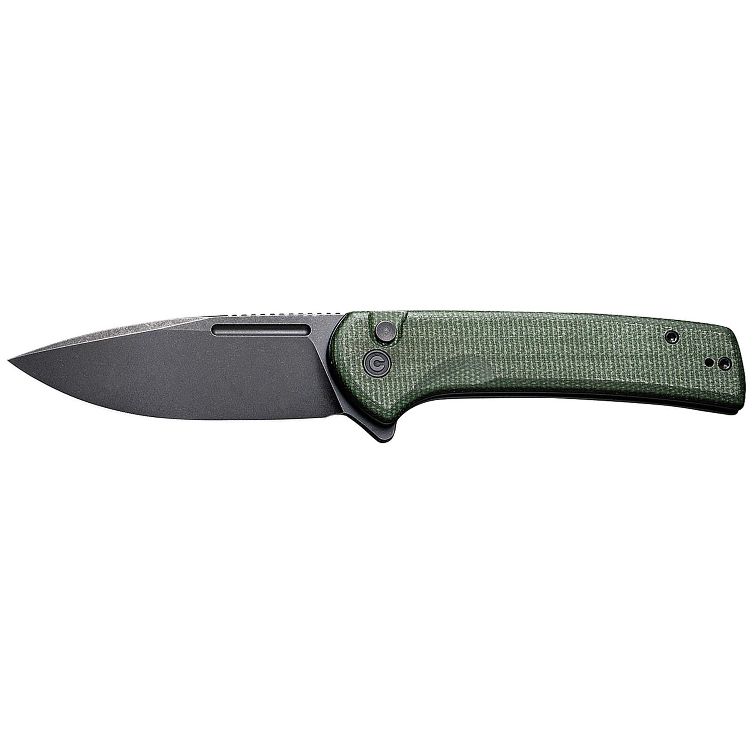 Civivi C21006-2 Conspirator 3.4 Green Micarta/black Stonewash