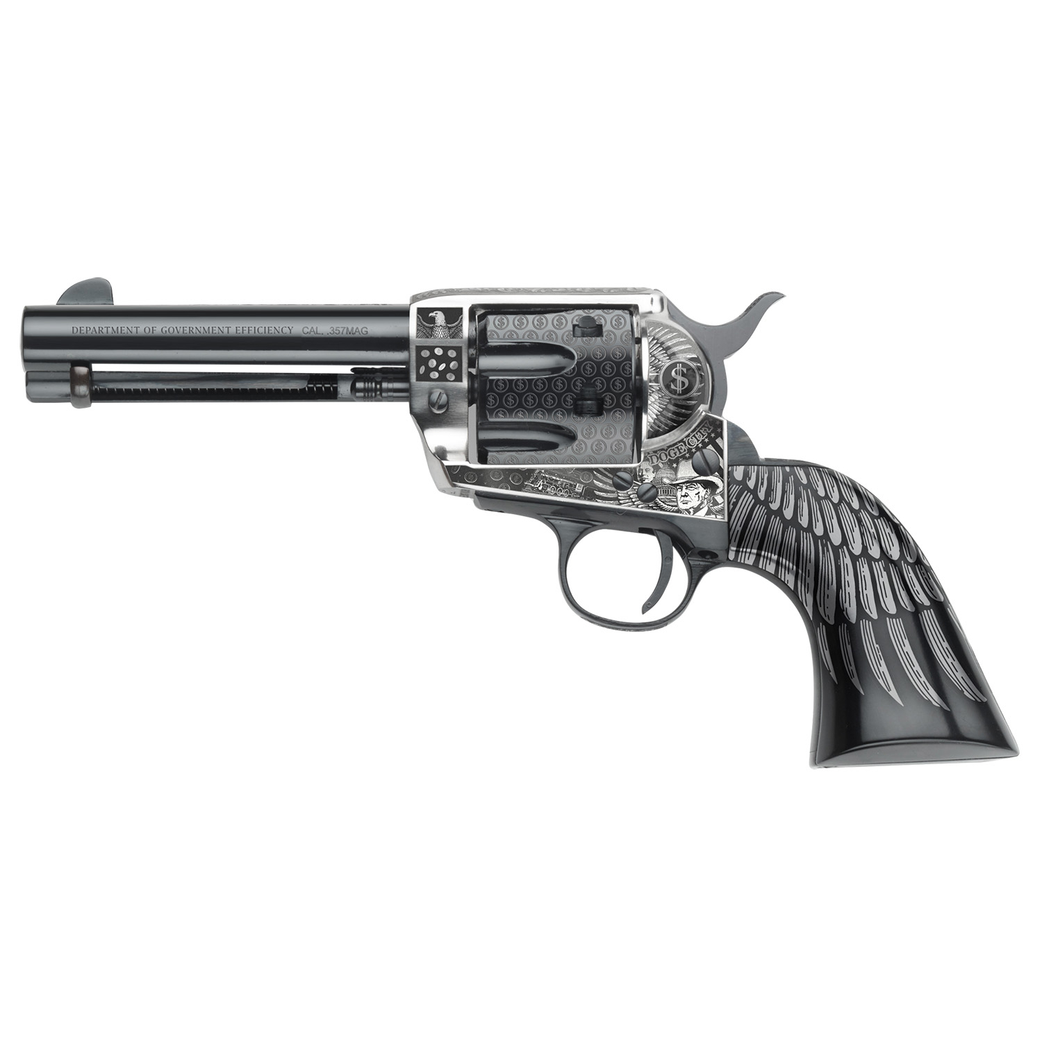 Pietta GW2 Doge 357 Mag 4.75 Black