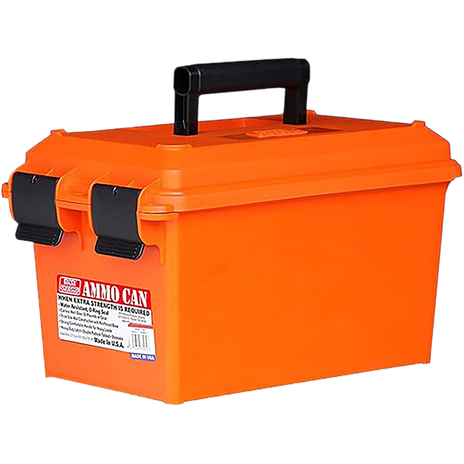 Mtm AC35 Ammo Can for Bulk Ammo - Orange Polypropylene