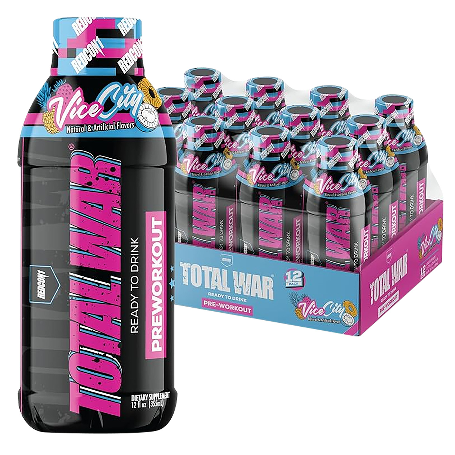 REDCON1 Total War Ready to Drink Vice City 12 Pack