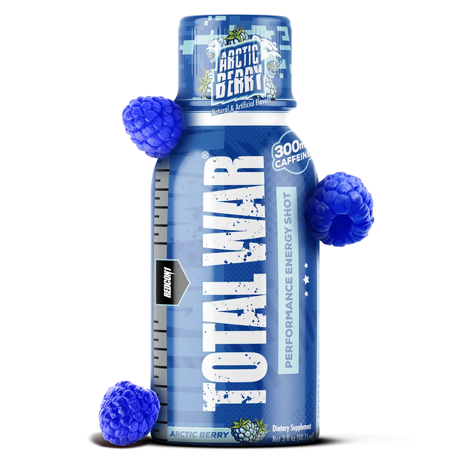 REDCON1 Total War Energy Shot - Arctic Berry 3OZ