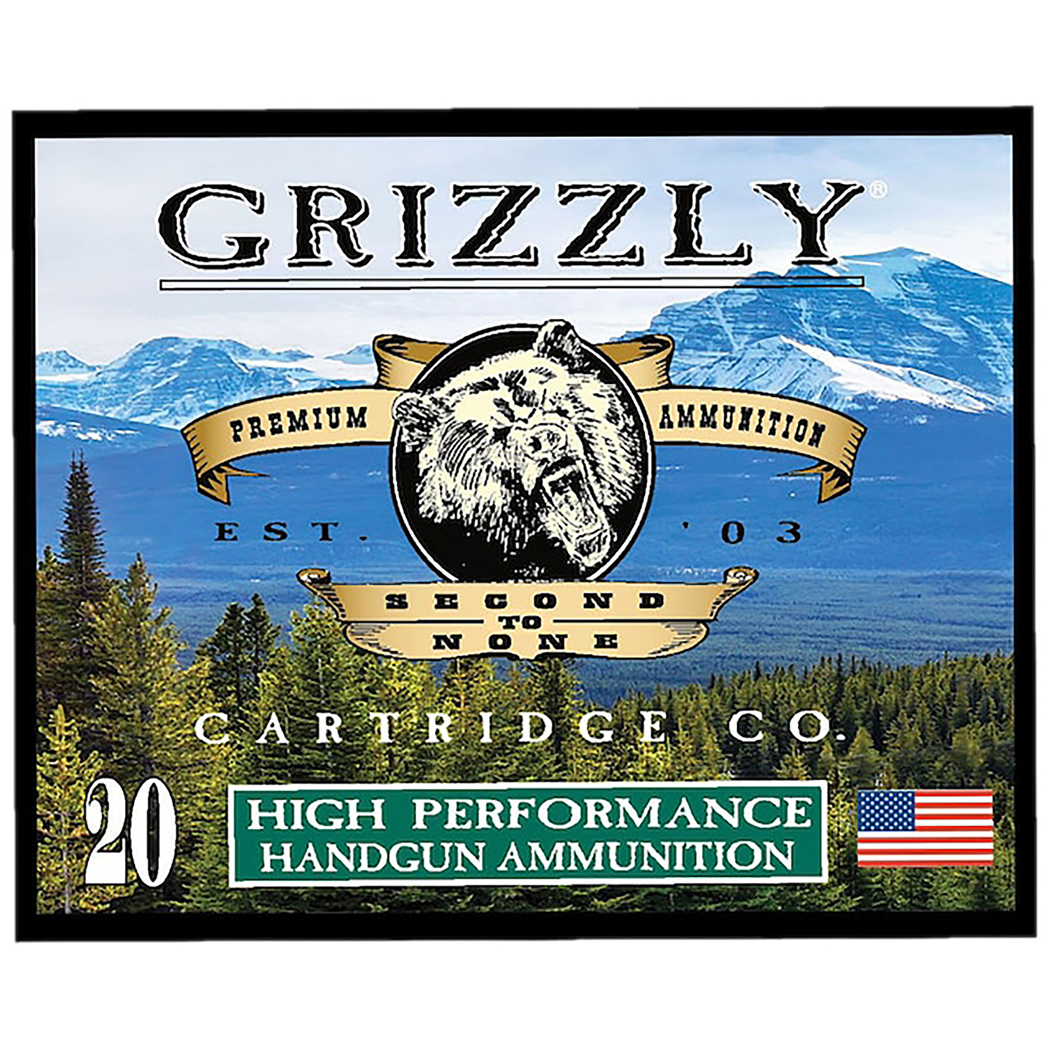 Grizzly GC38SP+P9 38 Special +p 148GR Fmj Flat Point 20/10