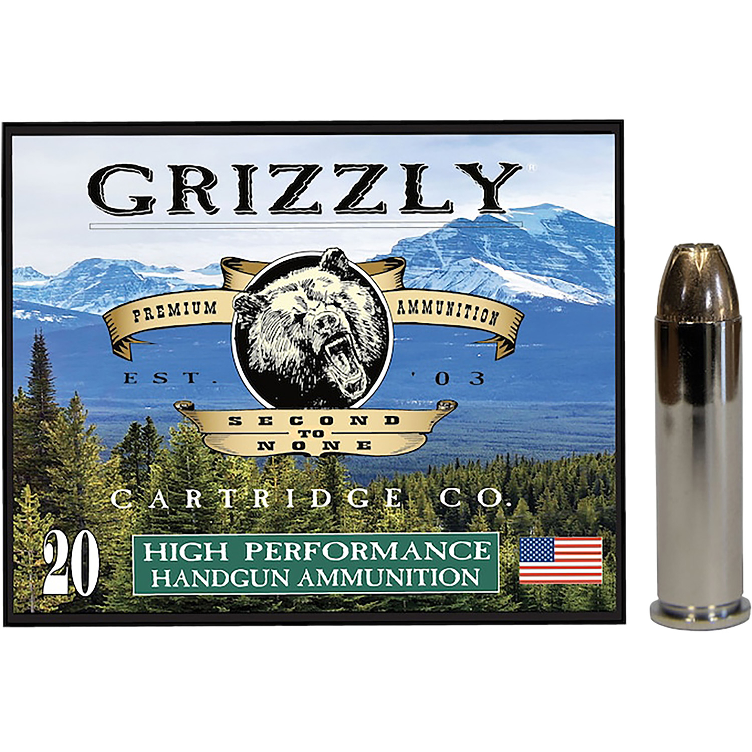 Grizzly GC357M9 357MAG 148GR Jhp 20/10