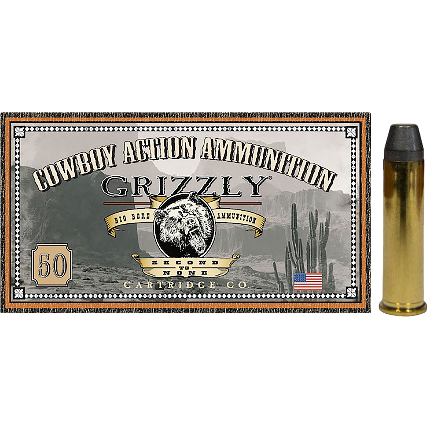 Grizzly GC357M8 357MAG 158GR Rnfp 50/10