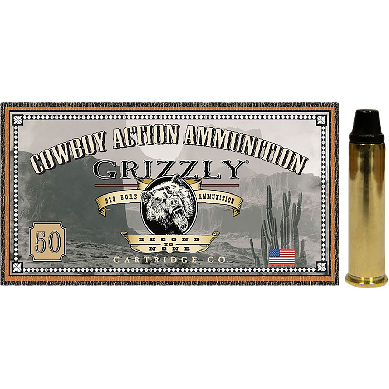 Grizzly GC357M2 357MAG 158GR Semi Wad-cutter 50/10