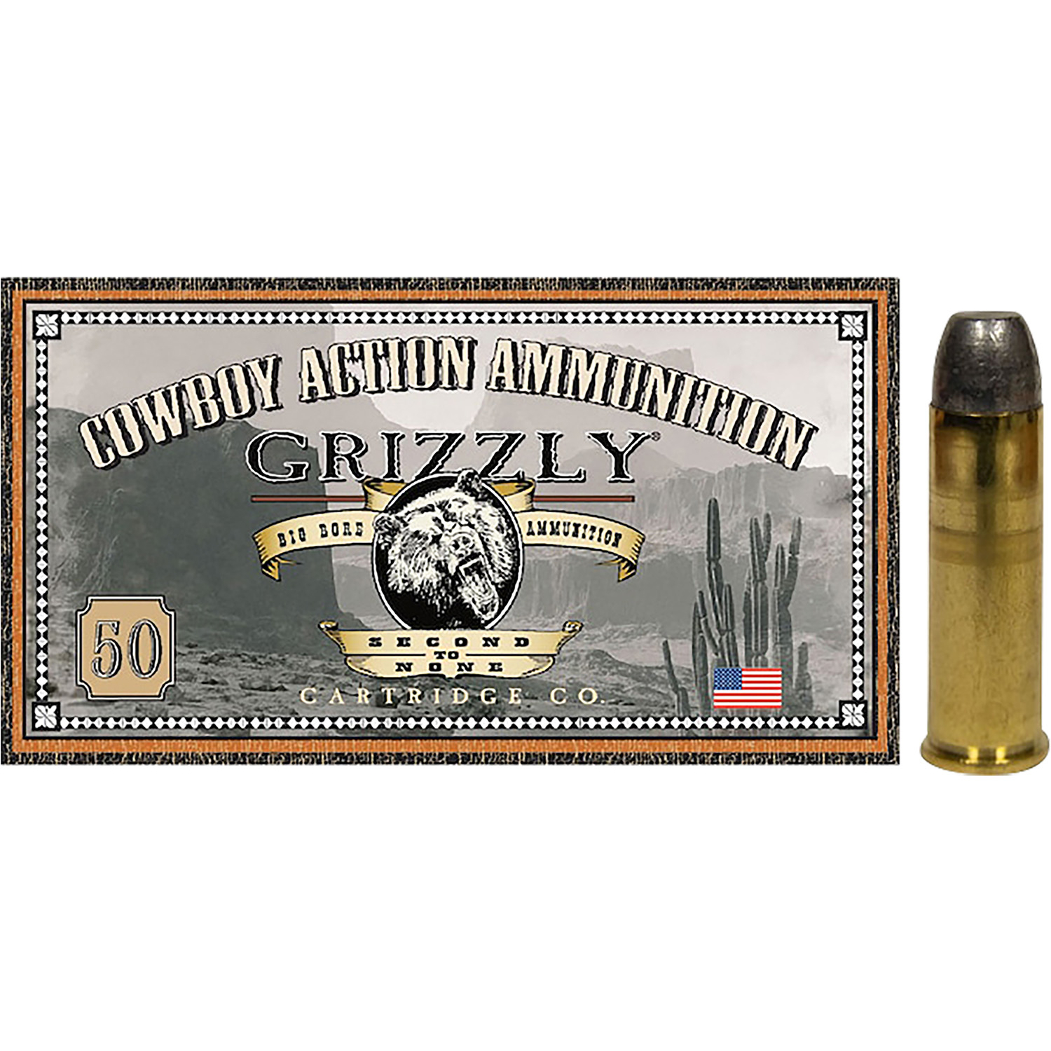 Grizzly GC44SP2 44 Special 200GR Round Nose Flat Point 50/10