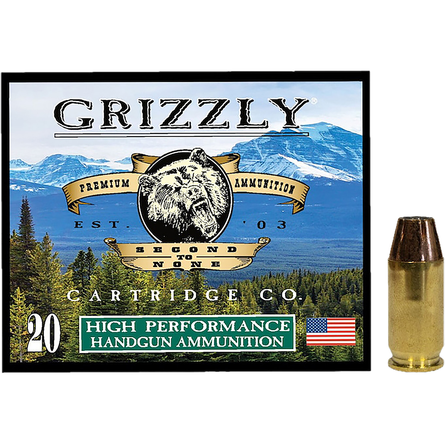 Grizzly GC45A+P8 45ACP+P 230GR Jhp 20/10