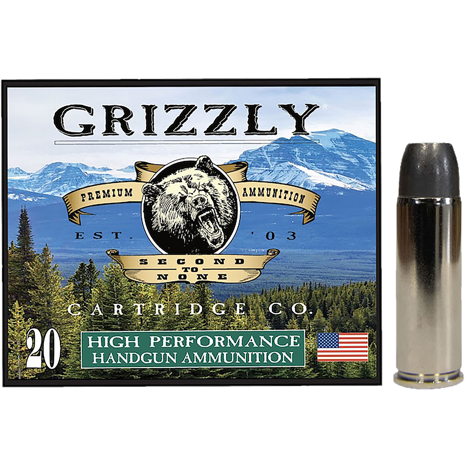 Grizzly GC45C+P14 45COLT+P 335GR 20/10