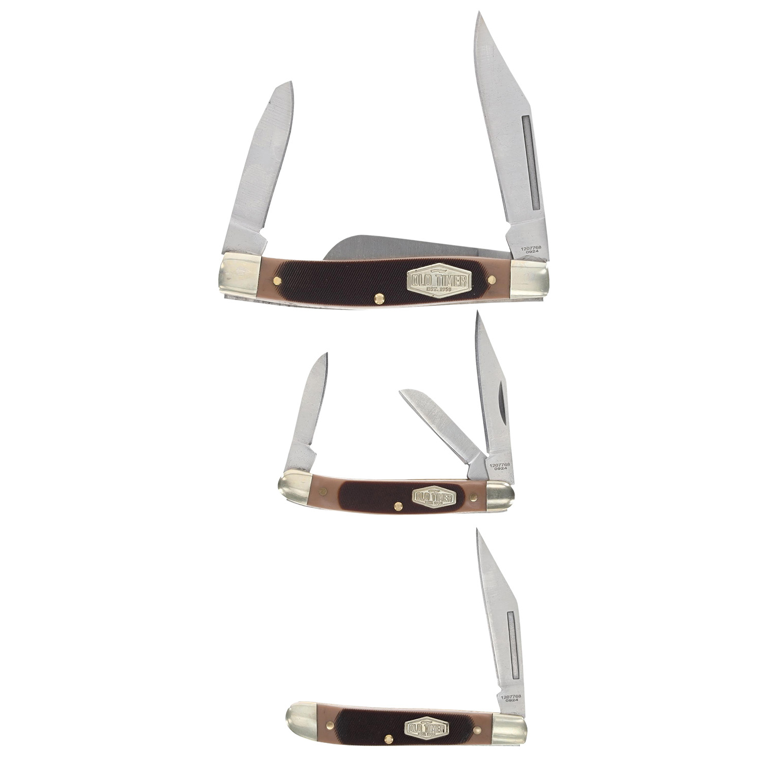 Old Timer 1207768 Q4 Combo Folding Knife Set - 3 Blades