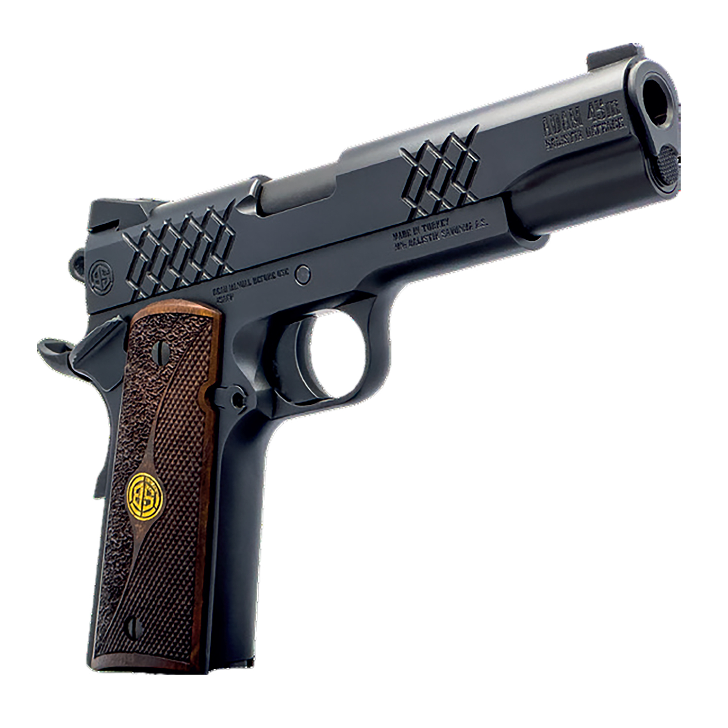 Dksn DKSN45BM 1911 Adam 45 Cal 8+1 5 Black