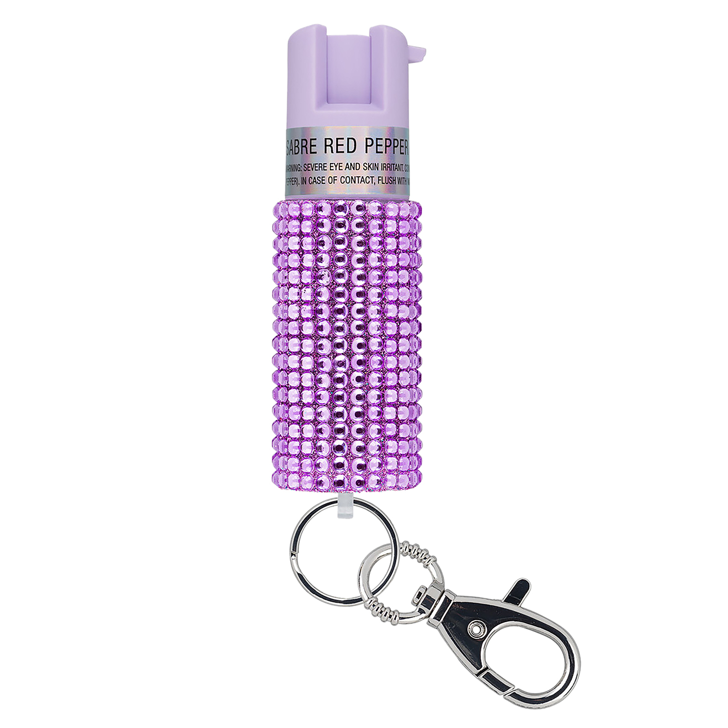 Sec KRJLV02 Jeweled Pepper Spray Lavender