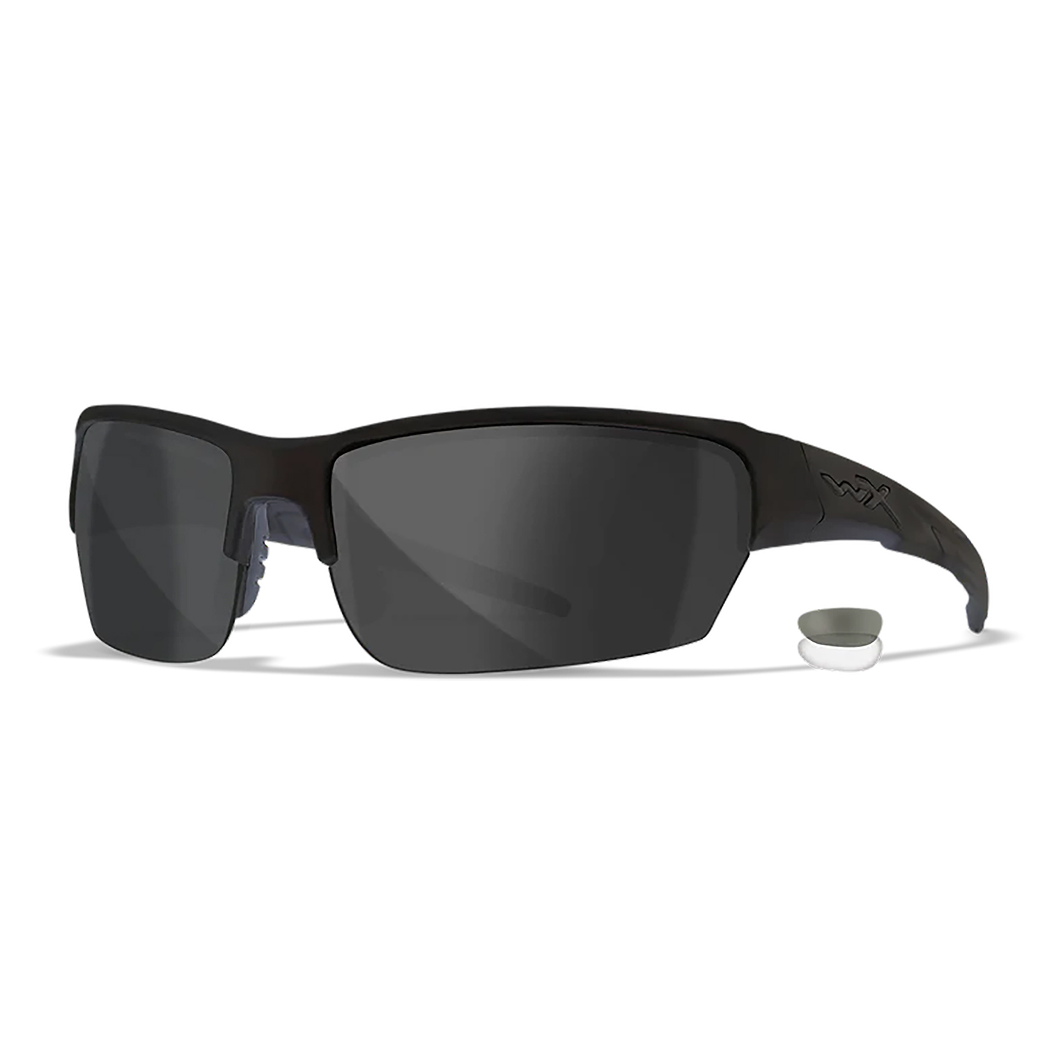 Wileyx CHSAI07 Saint Smoke Gray/clear Matte Black Frame