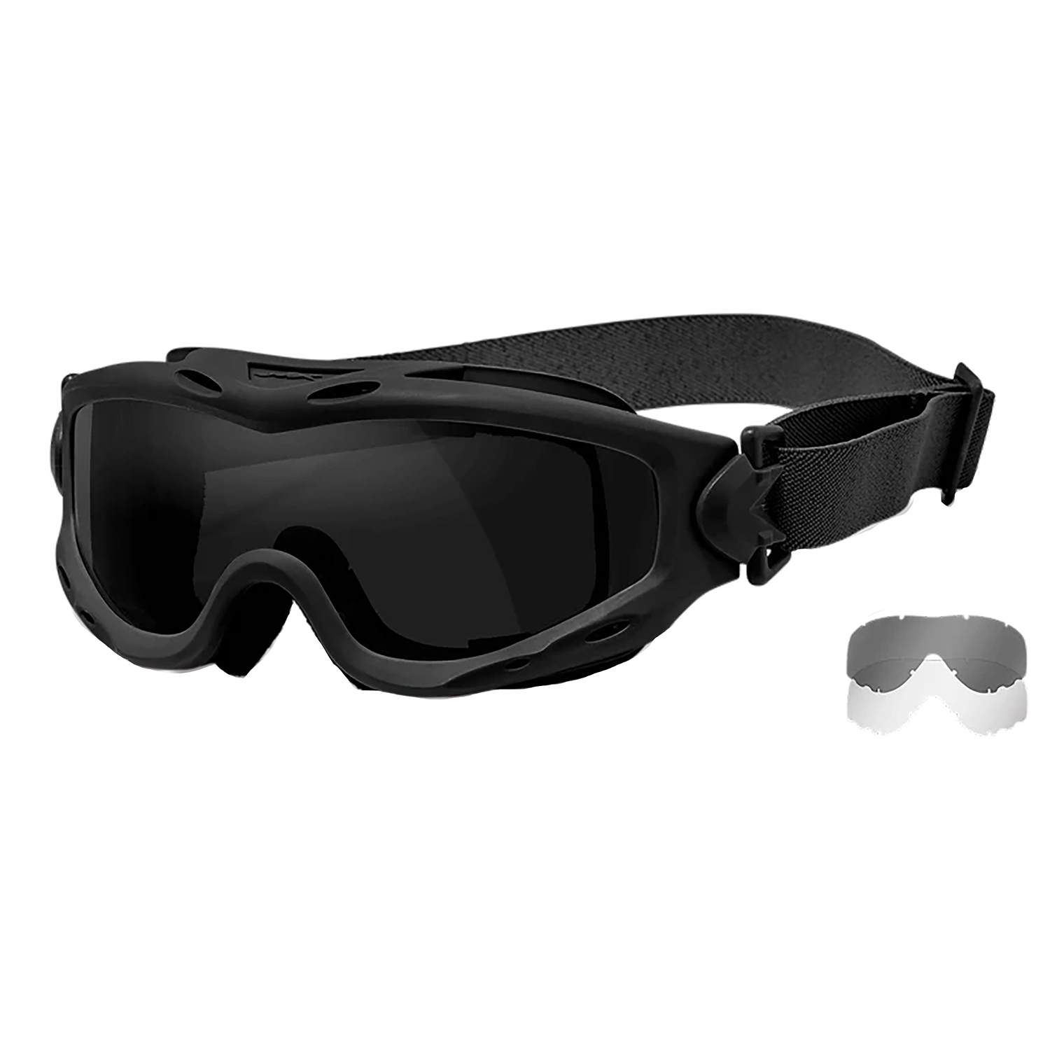 Wiley X SP29B Spear Goggle Smoke Gray Matte Black