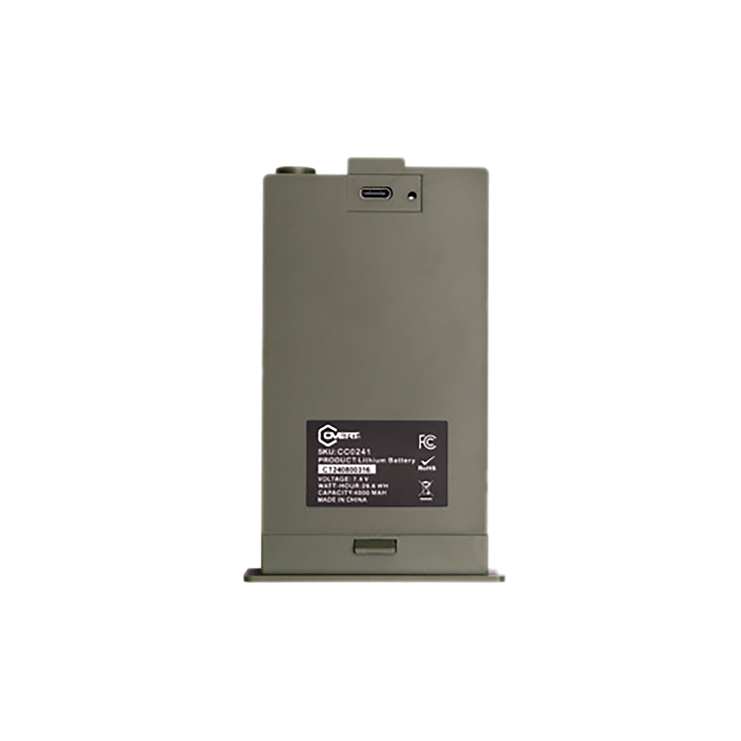 Covert Lithium Battery Pack 4000MA