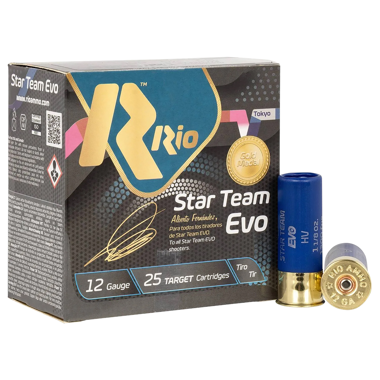 Rio ST3275 Team Evo 12 Gauge 2.75 1 1/8 Oz 7.5 Shot
