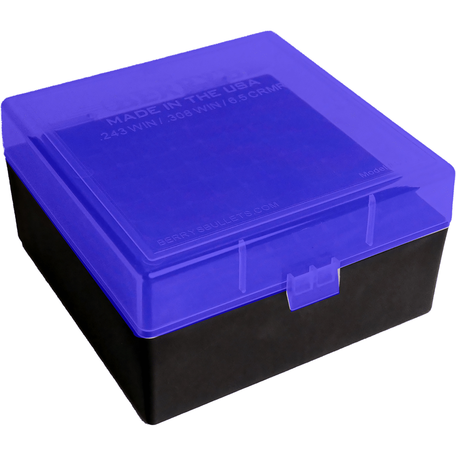 Berrys 87439 Ammo Box Blue/black 100RD