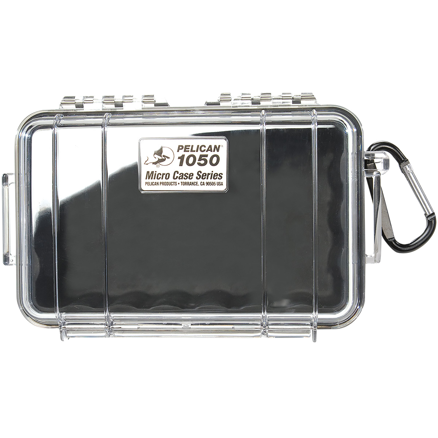 Pelican 1050 Micro Case Black/clear Polycarbonate