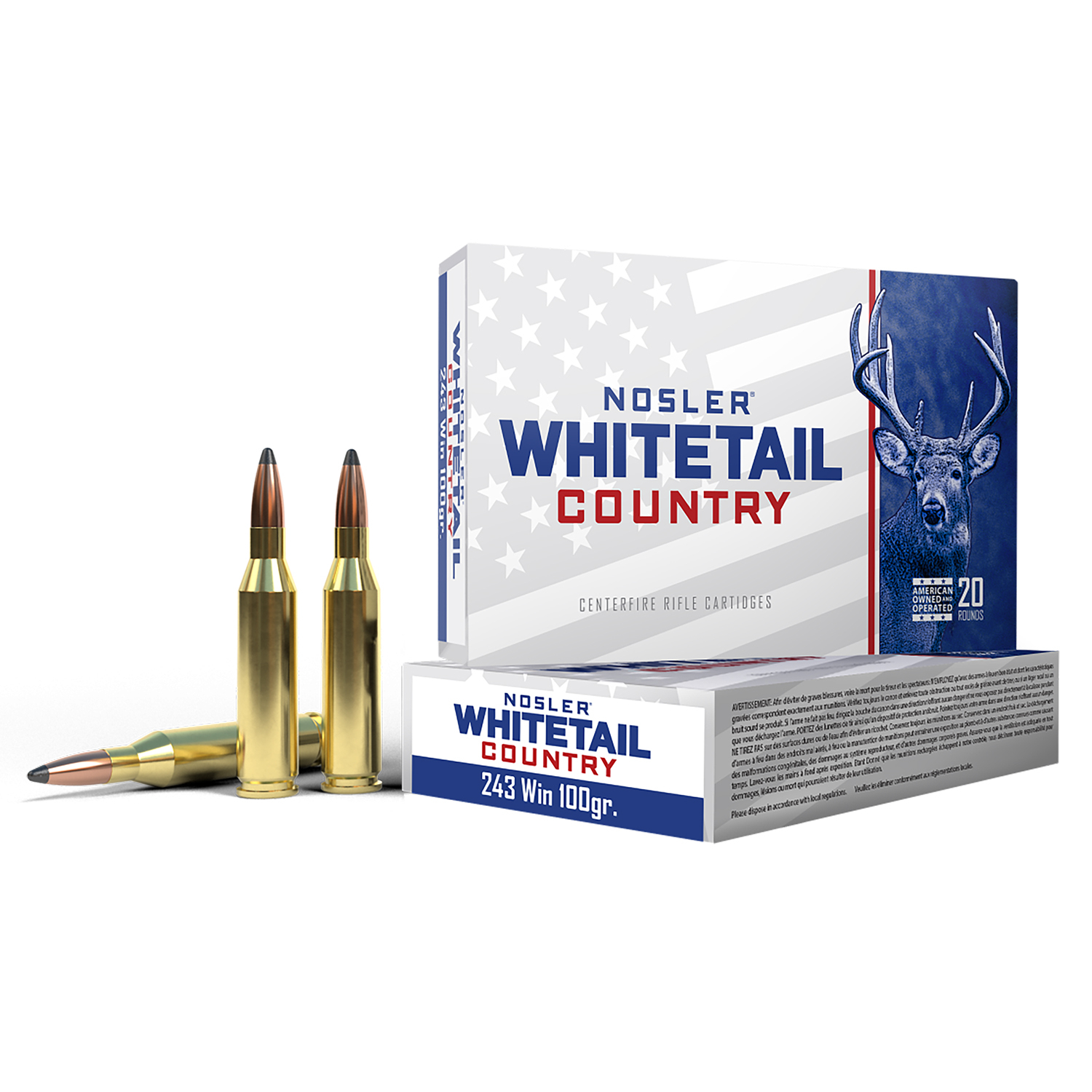 Nosler .243 Winchester SP – 20rd