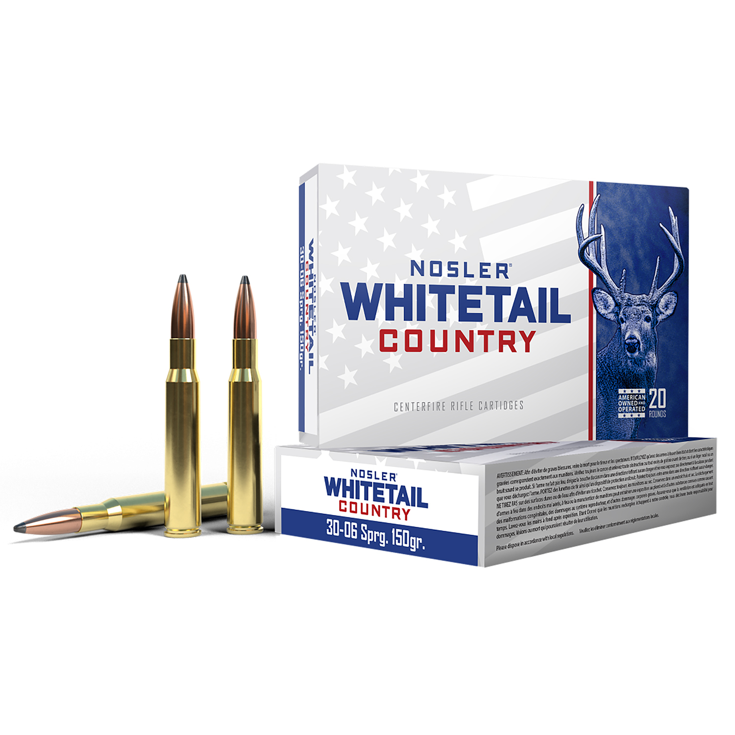 Nosler .30-06 Springfield SP – 20rd