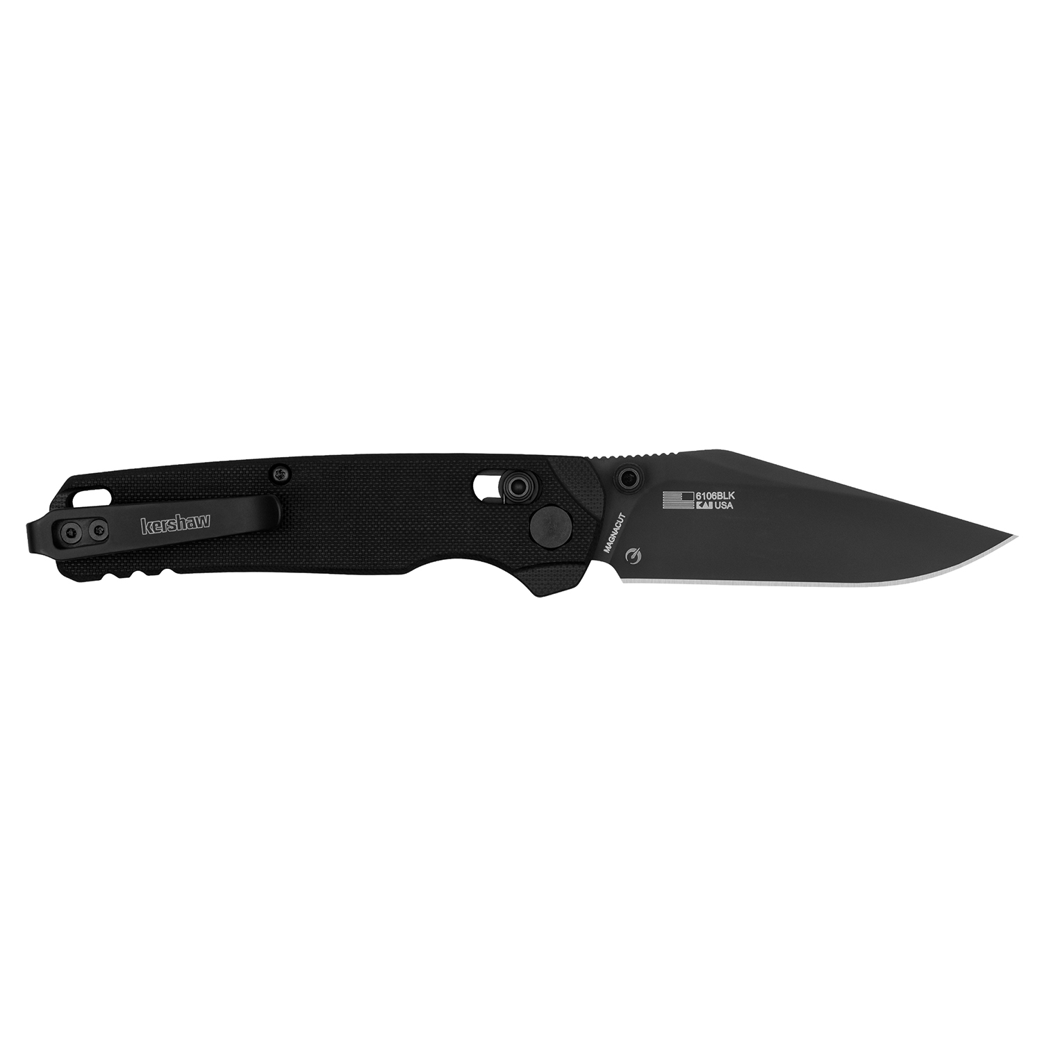 Kershaw Bel Air Clip Point Folding Knife 3.05 Black G10 - Image 2