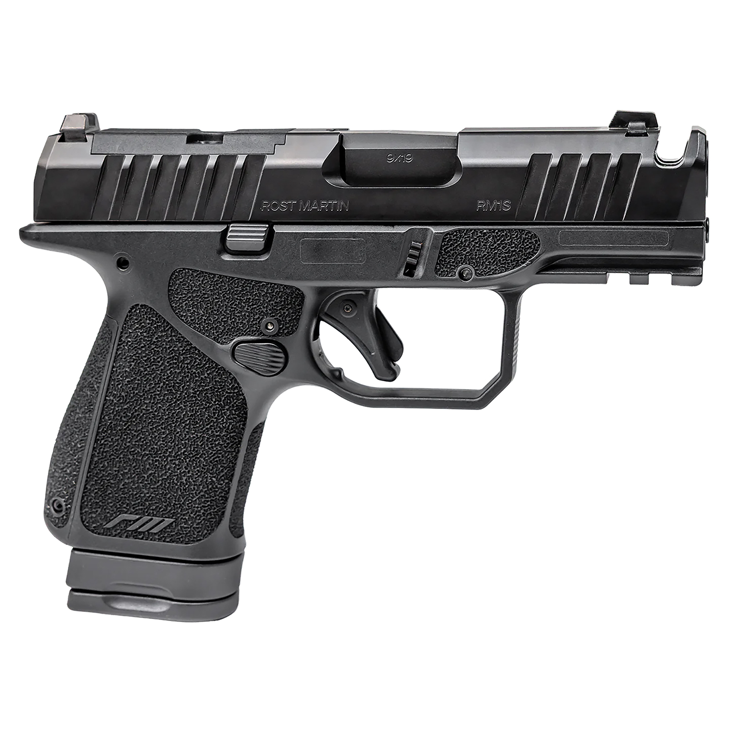 Rost Martin RM1S Comp 9MM 10+1 Black Polymer Pistol
