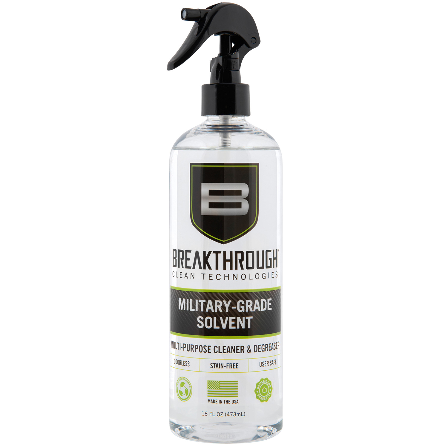 Breakthrough Military-grade Solvent - 16 Oz Trigger Spray Bottle