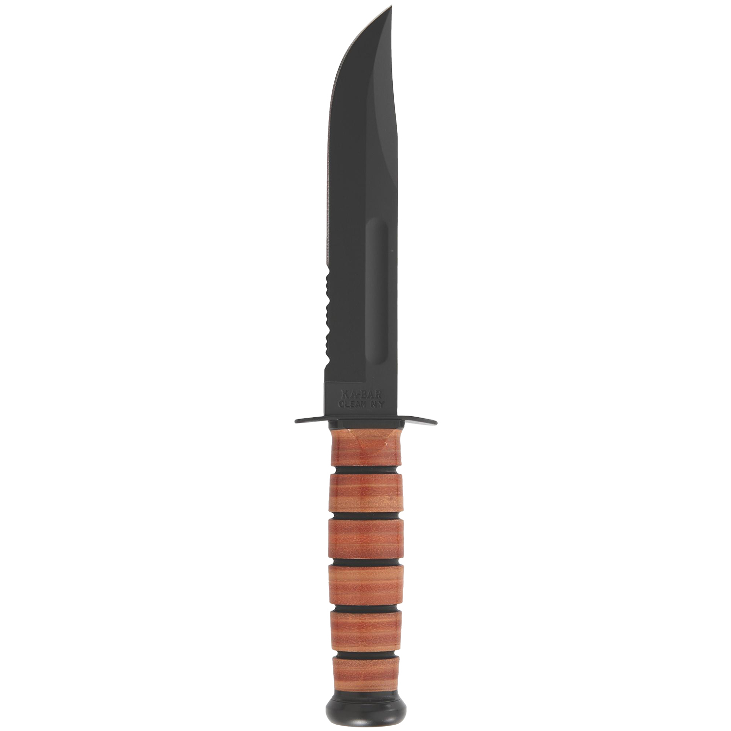 Kba Ka-bar Usmc Leather Serr