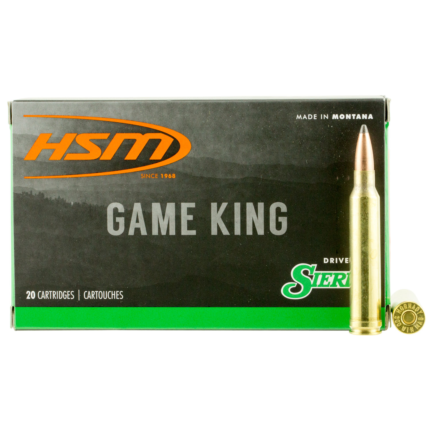 Hsm 300 Win Mag 180GR Game King 20RD