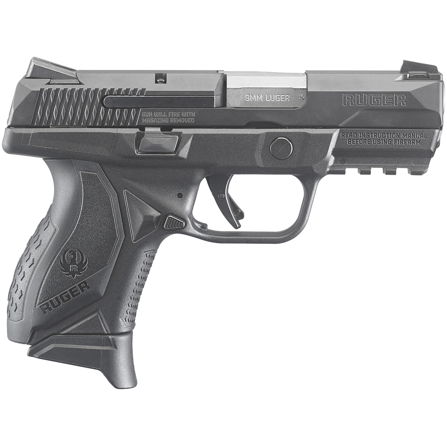 Rug Am-c Pst 9MM B 17RD