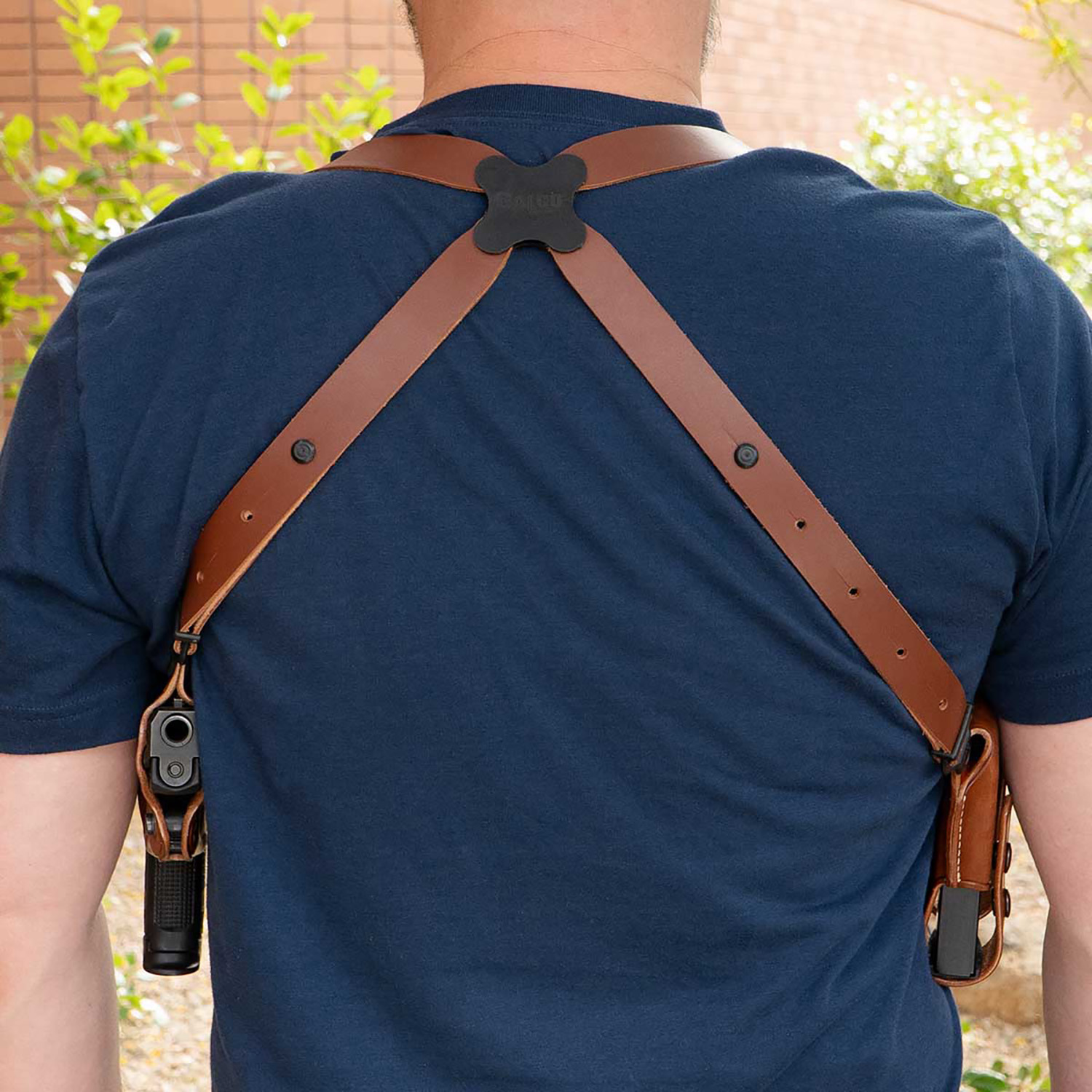 Galco Miami Classic Shoulder System Tan Leather Right Hand - Image 3