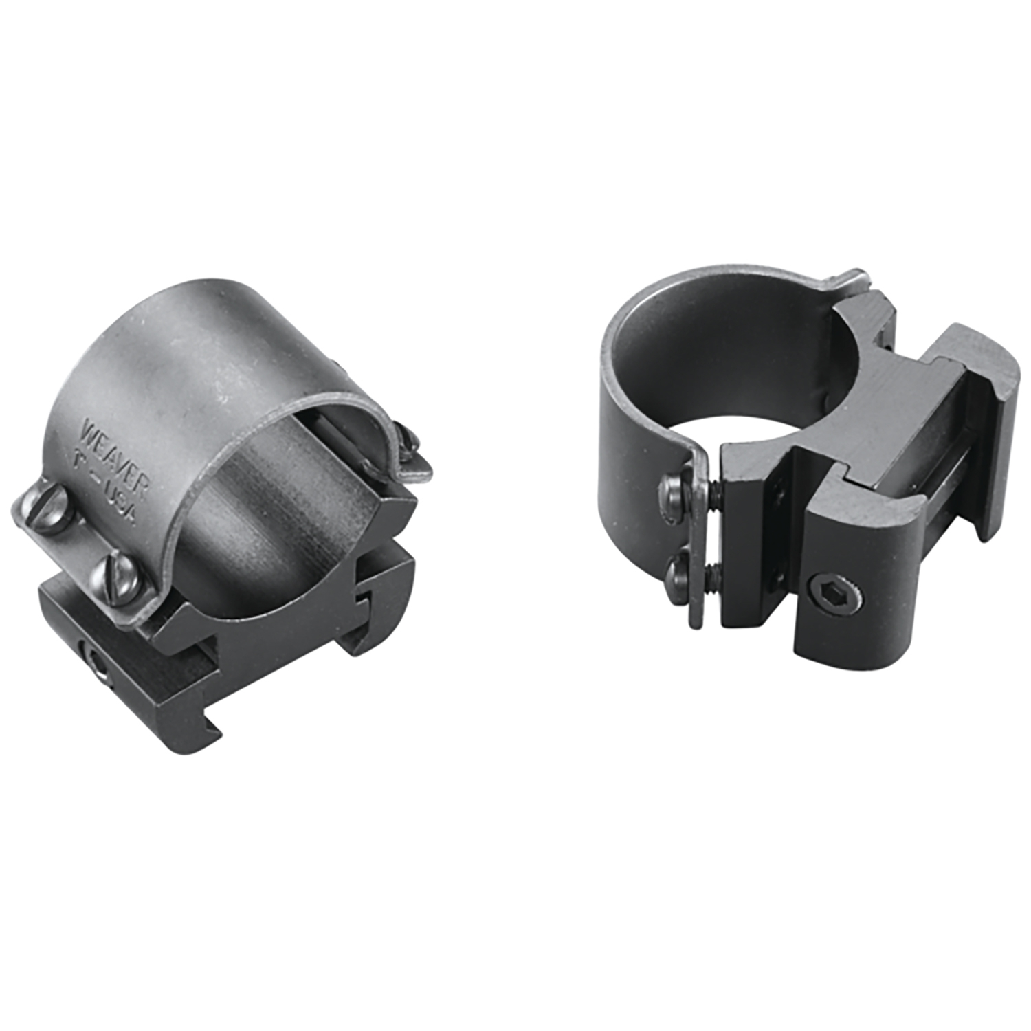 Weaver Sure Grip Windage Adjustable Rings 1 High Matte Black
