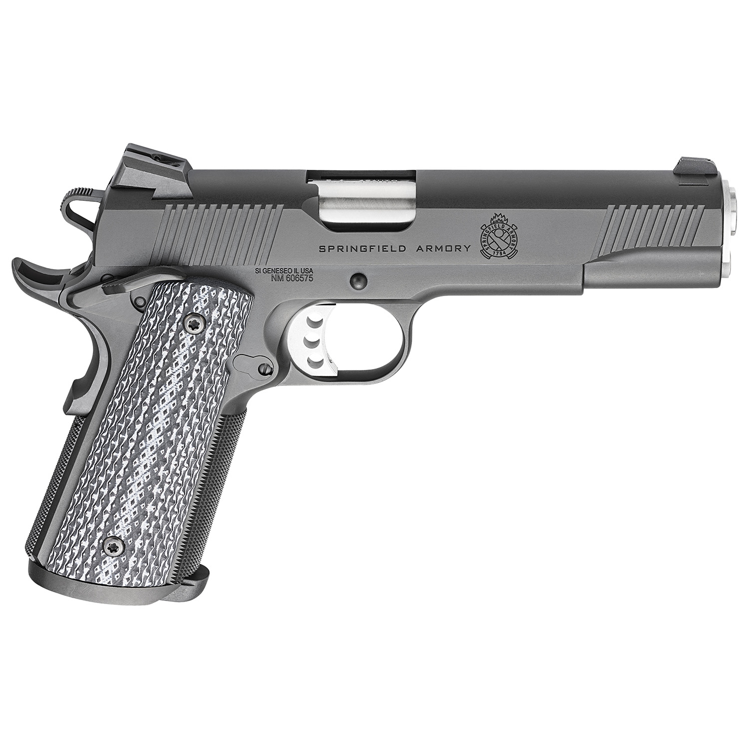 1911 45 Trp Service Blk Ns