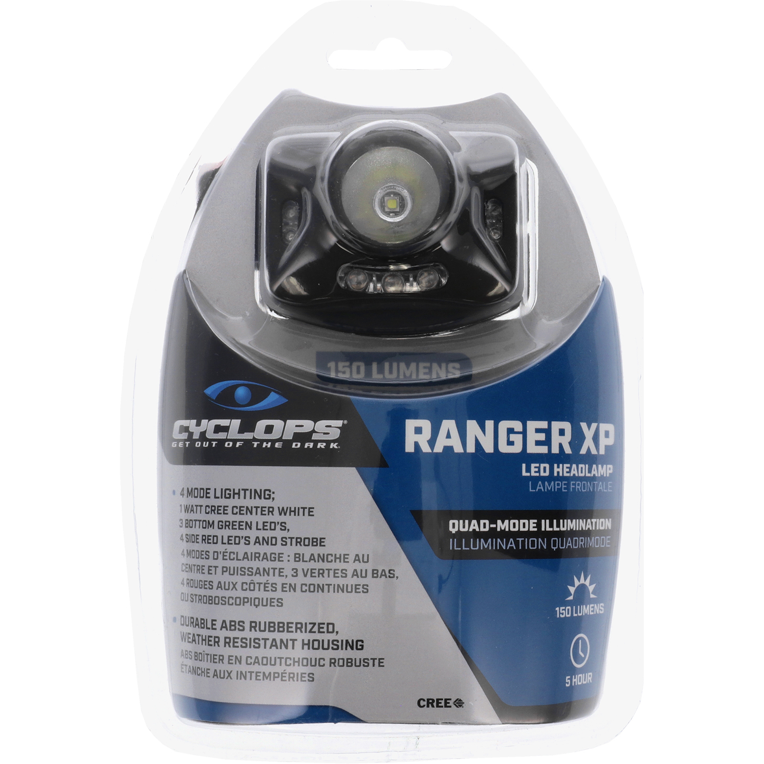 Cyclops Ranger Xp Headlamp 126 Lumens Black/grey - Image 3