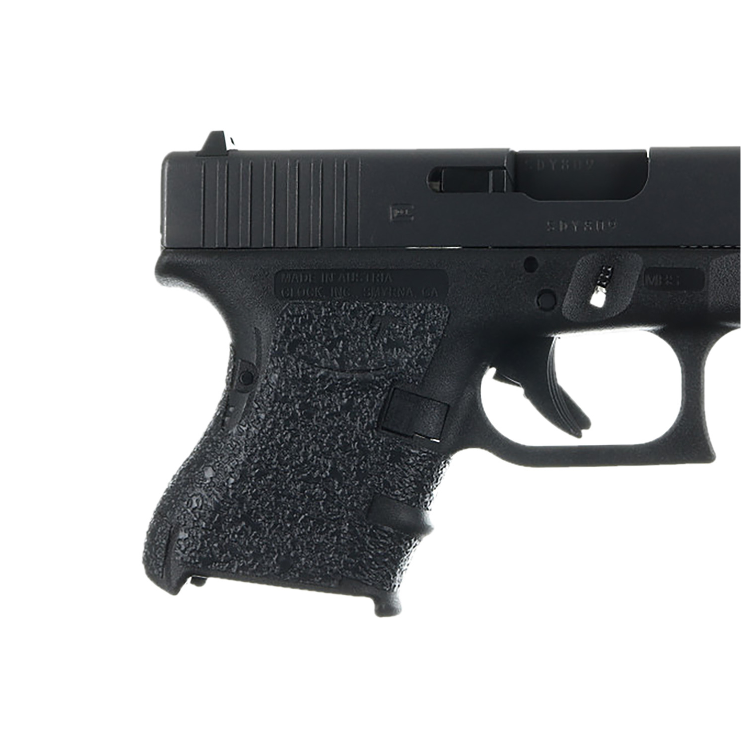 Talon Grips 105R Adhesive Grip for Glock 26/27 GEN3 - Black