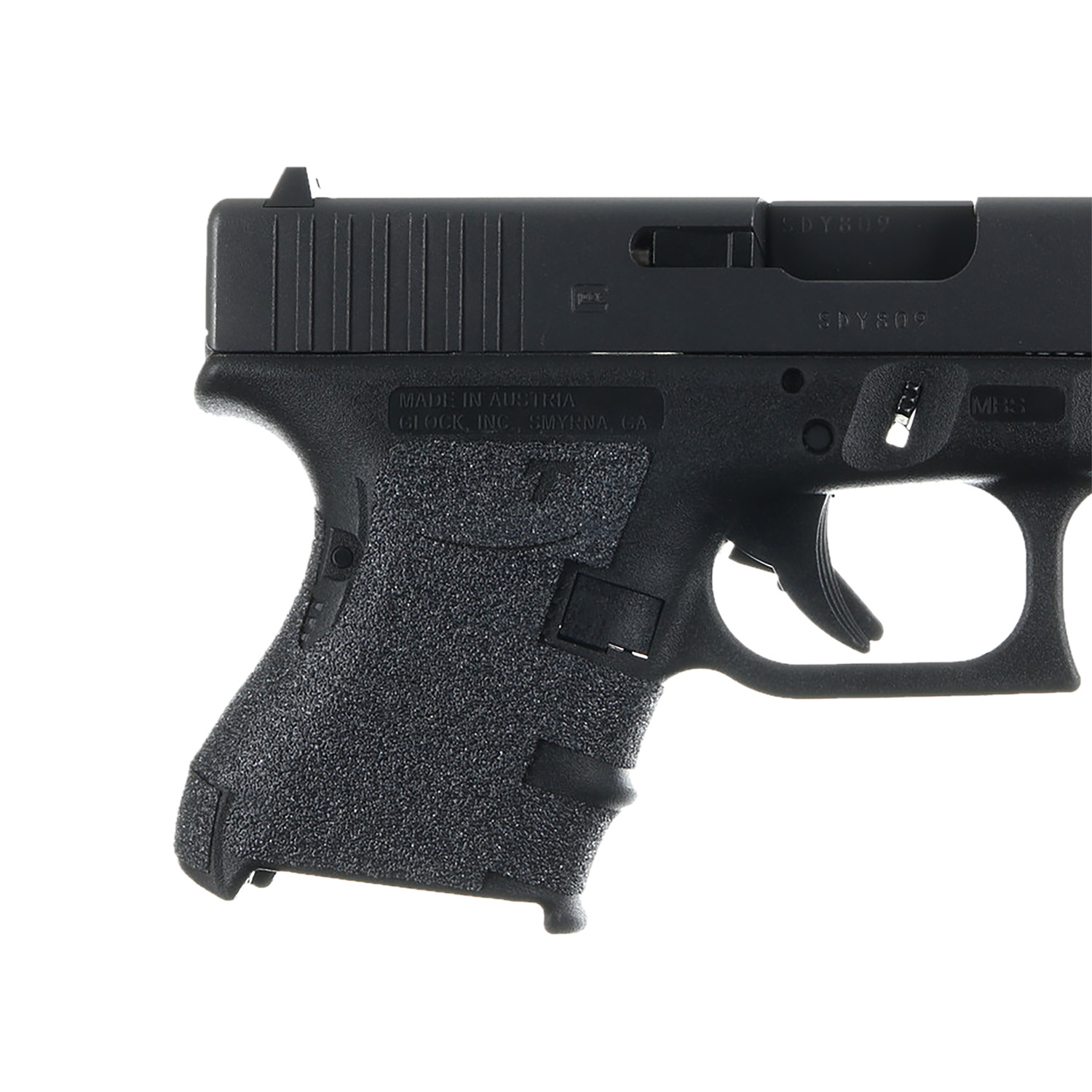Talon Grips 105G Adhesive Grip for Glock 26/27 GEN3, Black