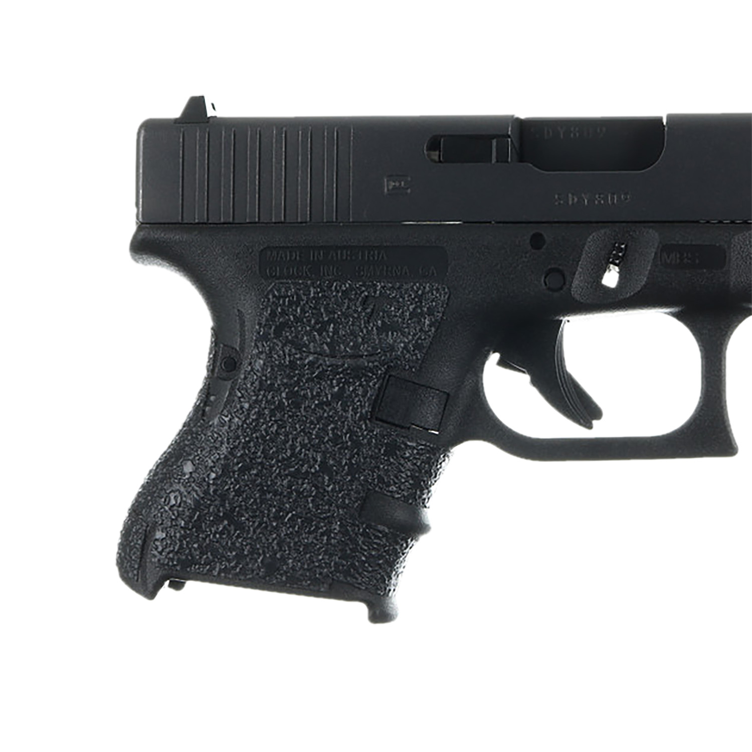 Talon 117R Grip for Glock 26/27 GEN4 - Medium Backstrap, Rubber