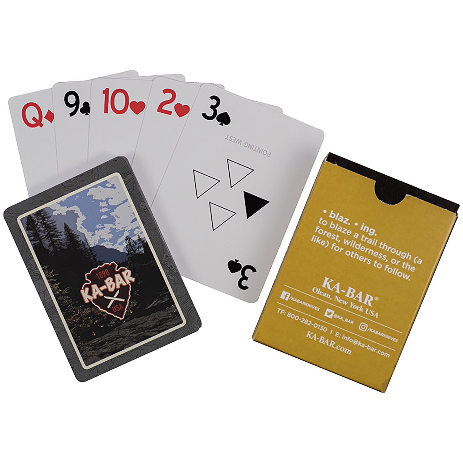 Ka-bar Playing Cards Multi-color 3.50