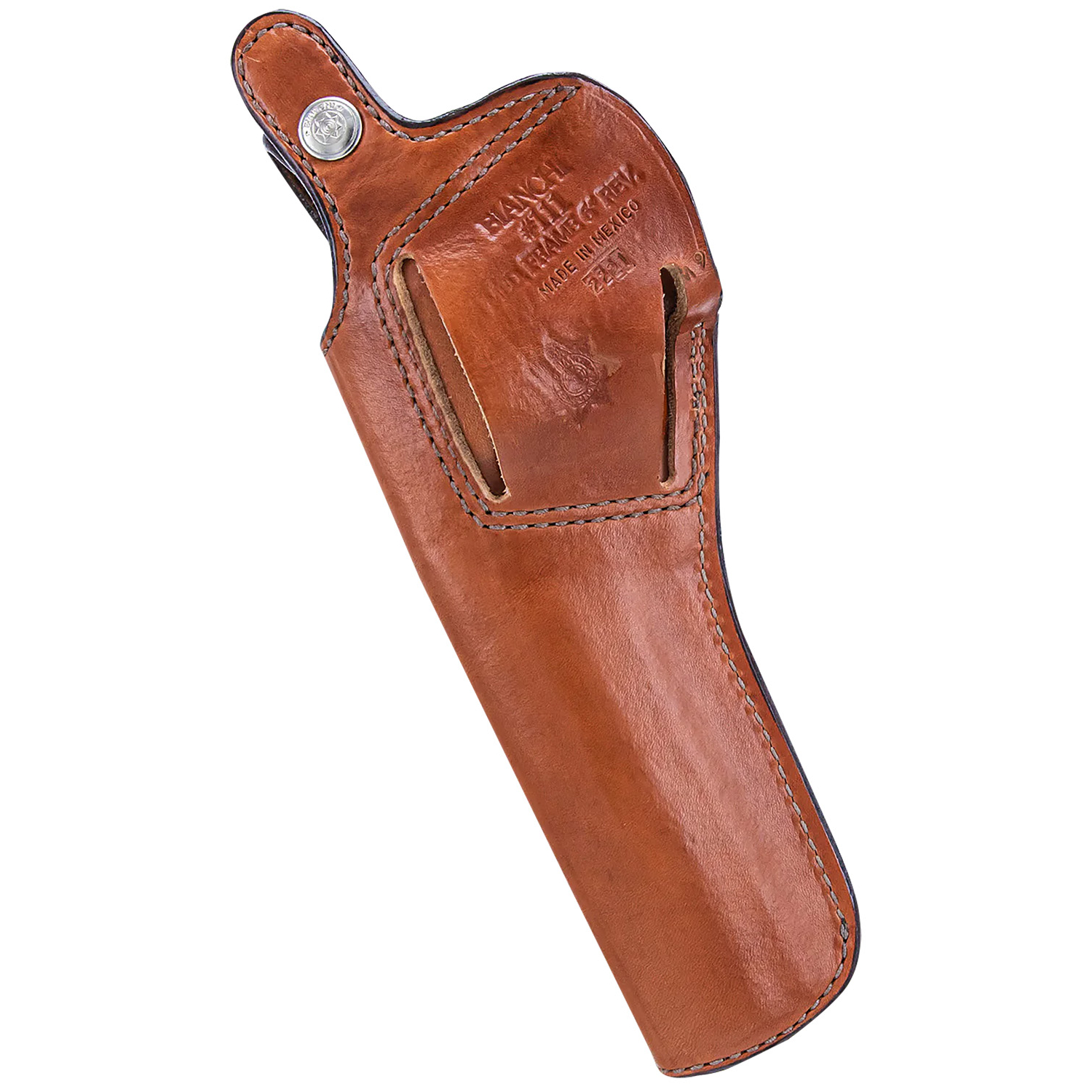 Bianchi 111 Cyclone Tan Leather Belt Holster Right Hand - Image 2