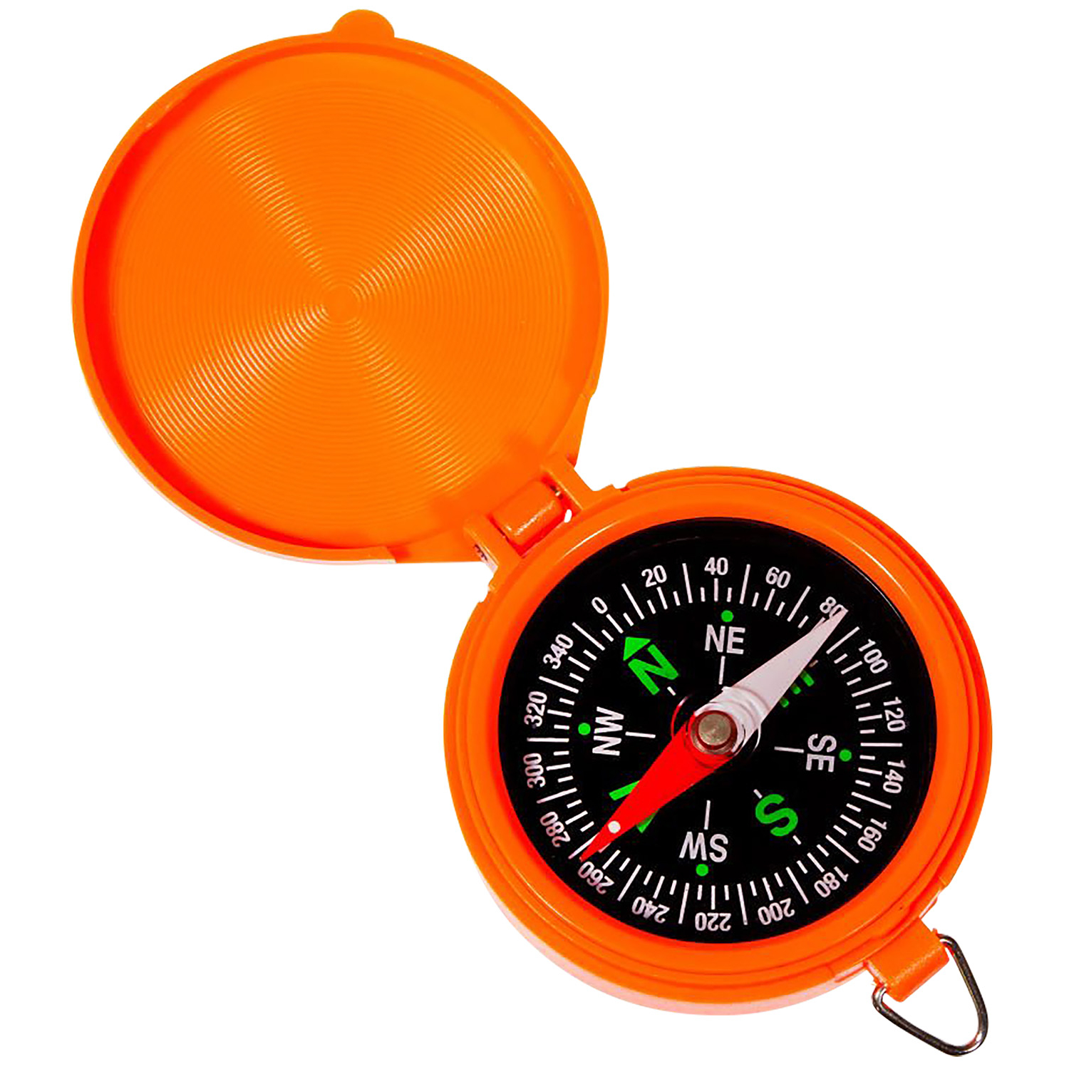 Allen 487 Pocket Compass - Orange