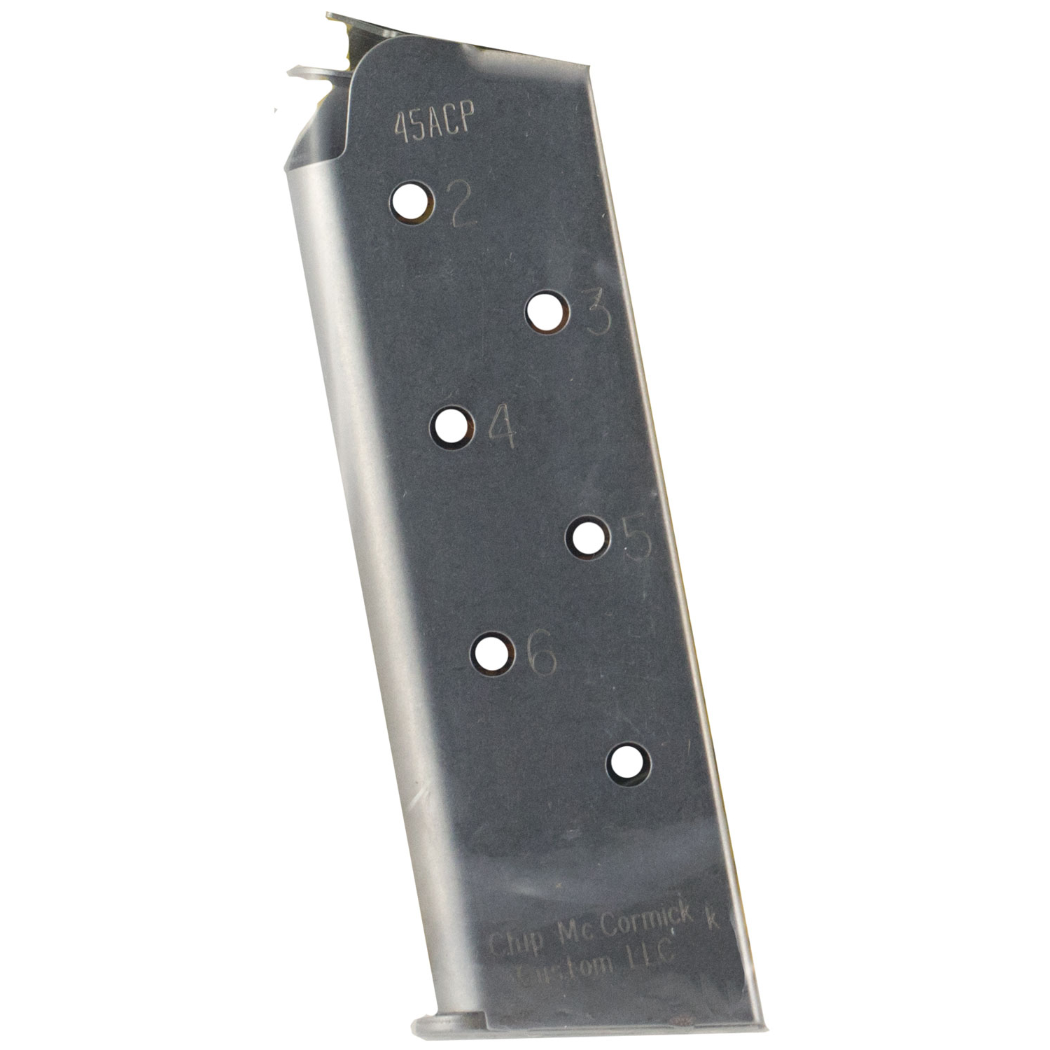 Chip Mccormick 1911 Mag Match Grade 45ACP 7RD Stainless Steel