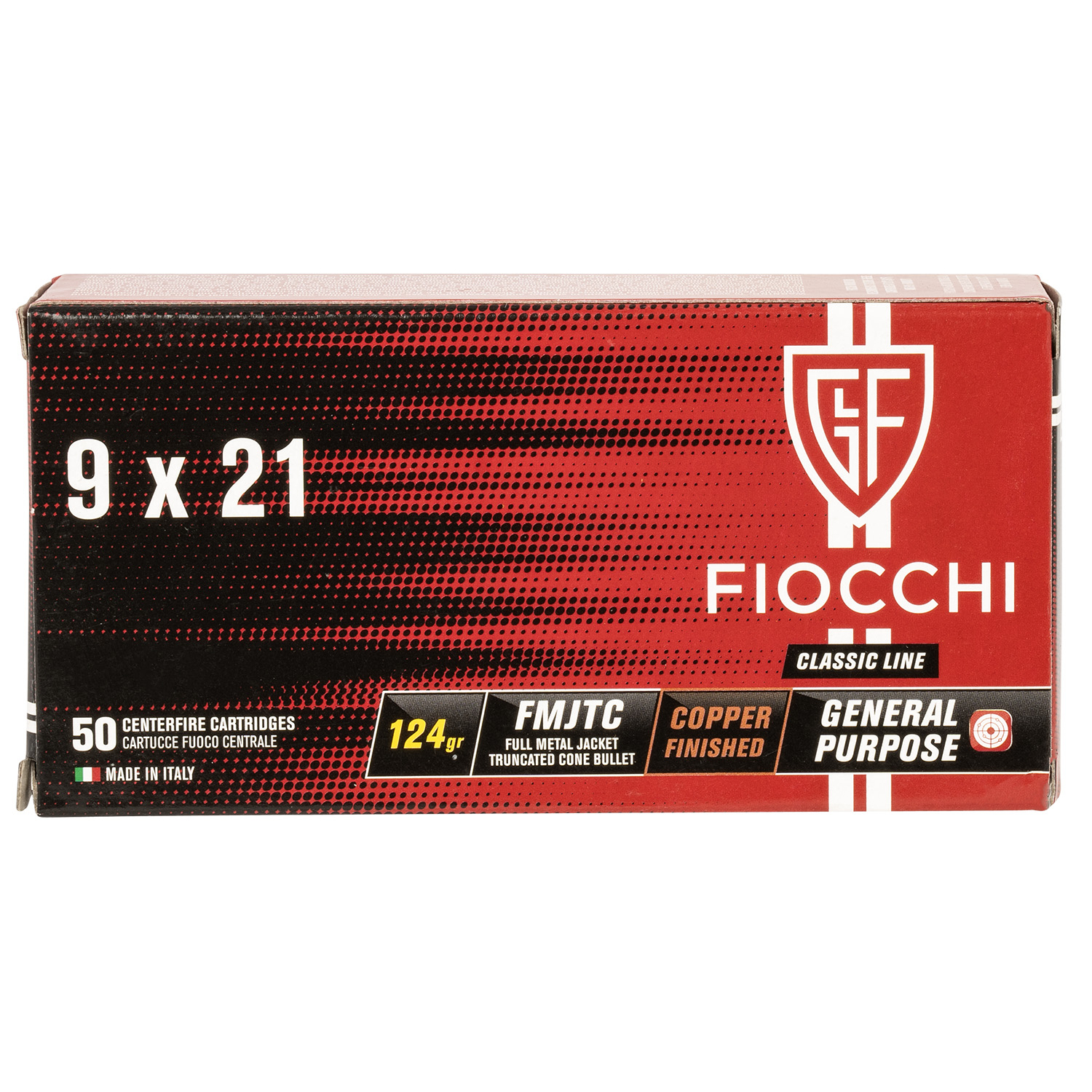 Fiocchi Heritage 9X21 123GR Fmj 50/20 - Image 2