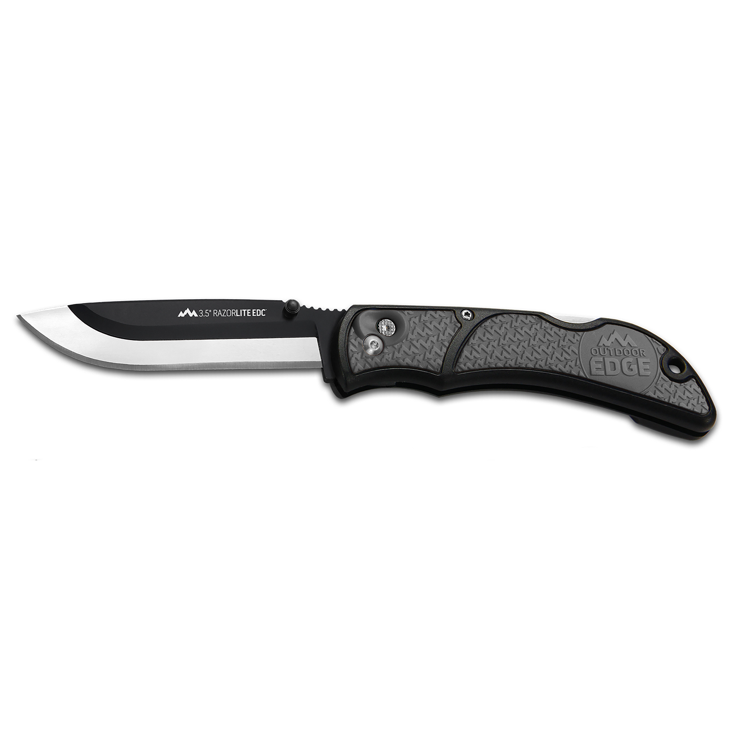 Outdoor Edge Razor-lite Edc Knife 3.5 Gray With 6 Blades