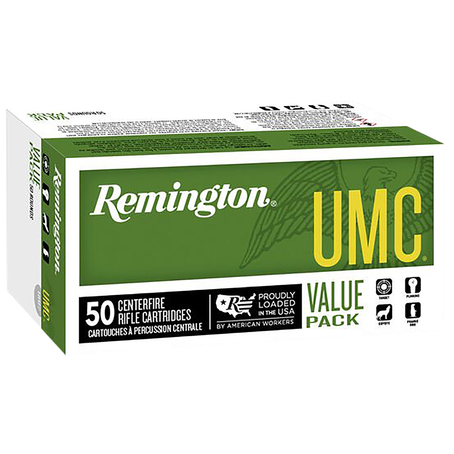 Remington Umc 223 Rem 50 Gr Jhp 50 Rd Value Pack