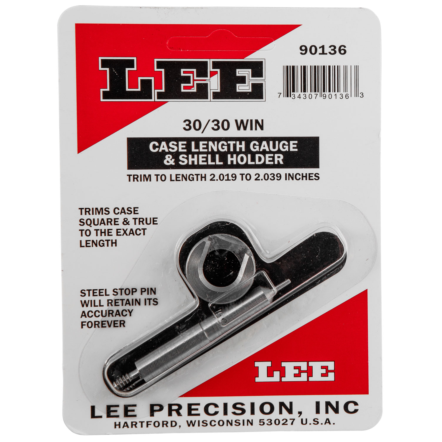 Lee Case Length Gauge and Shell Holder 30-30 Win