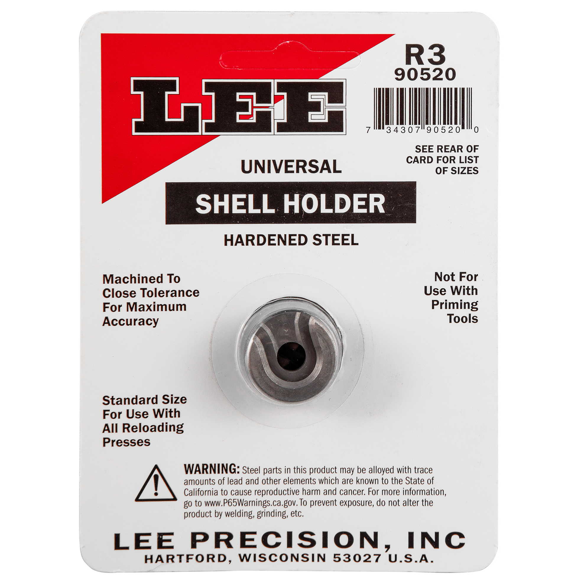 Lee Precision Universal Shell Holder R3