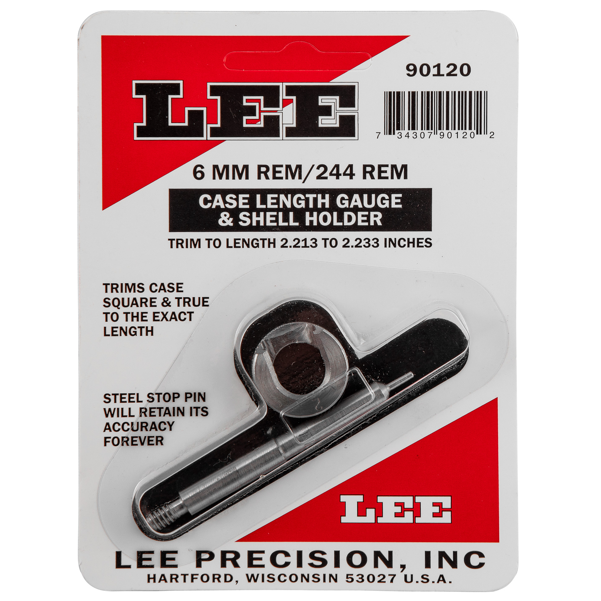Lee Precision Case Length Gauge 6MM Rem 244