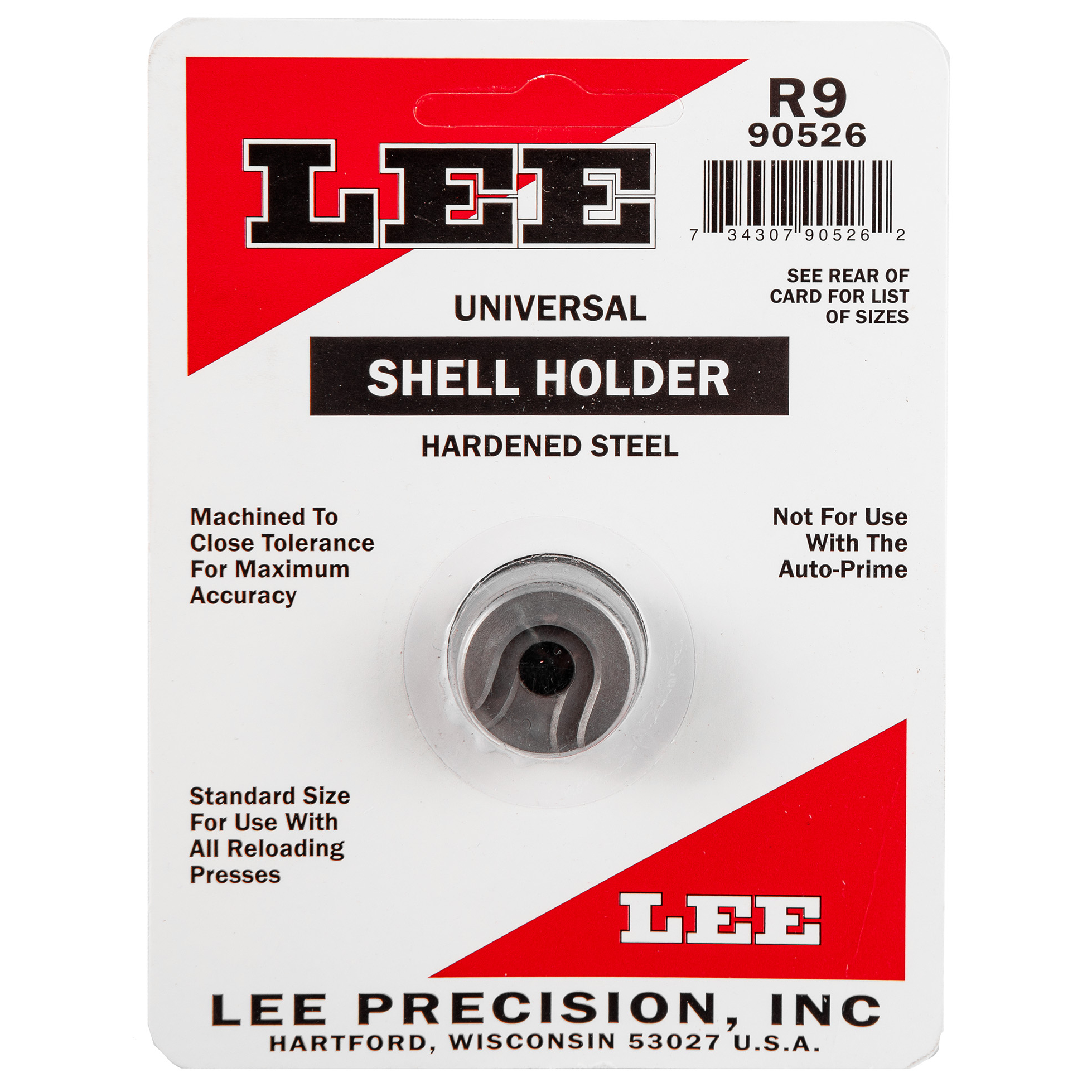 Lee Universal Shell Holder R9